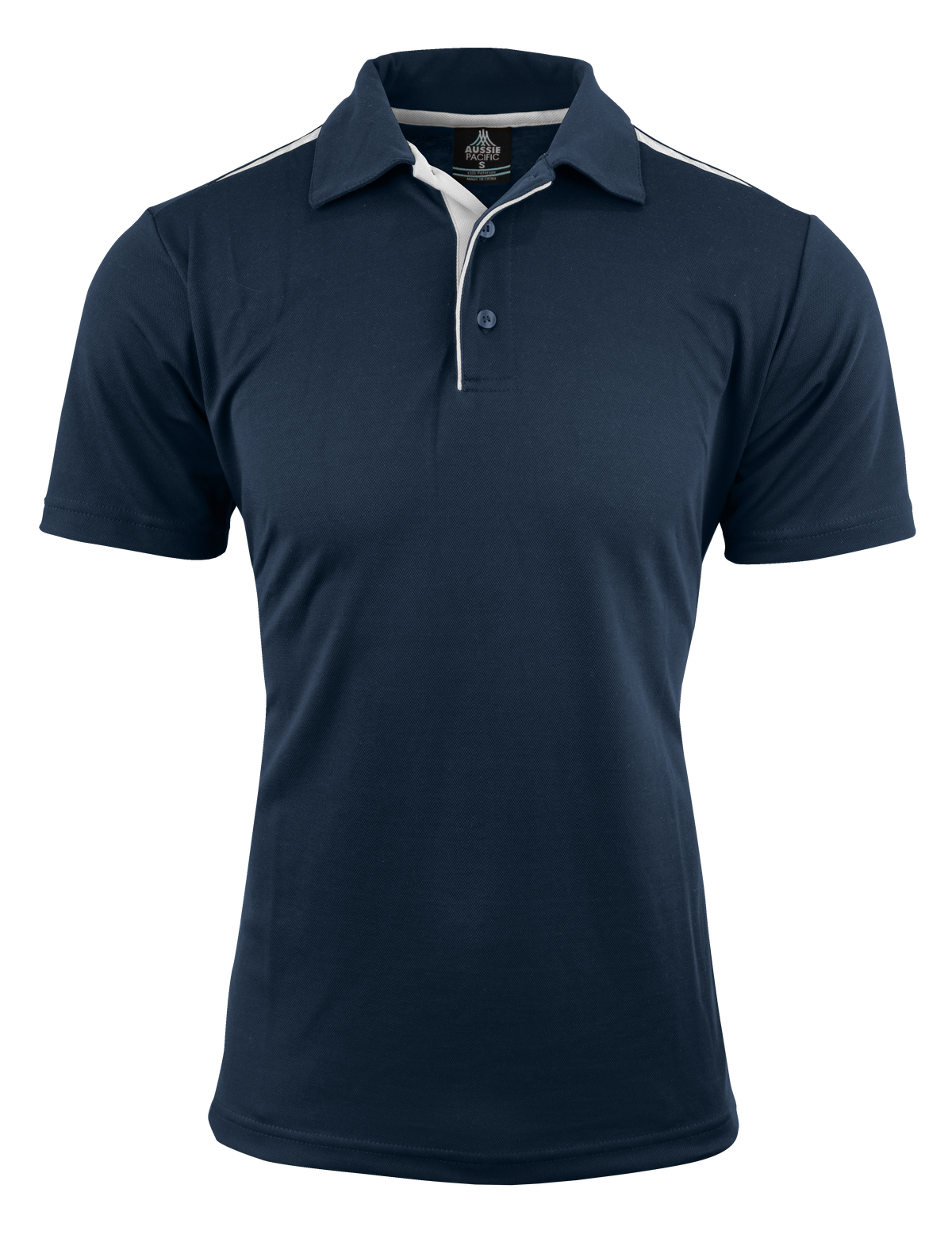 Aussie Pacific Paterson Men's Polo 1305 - Navy/White
