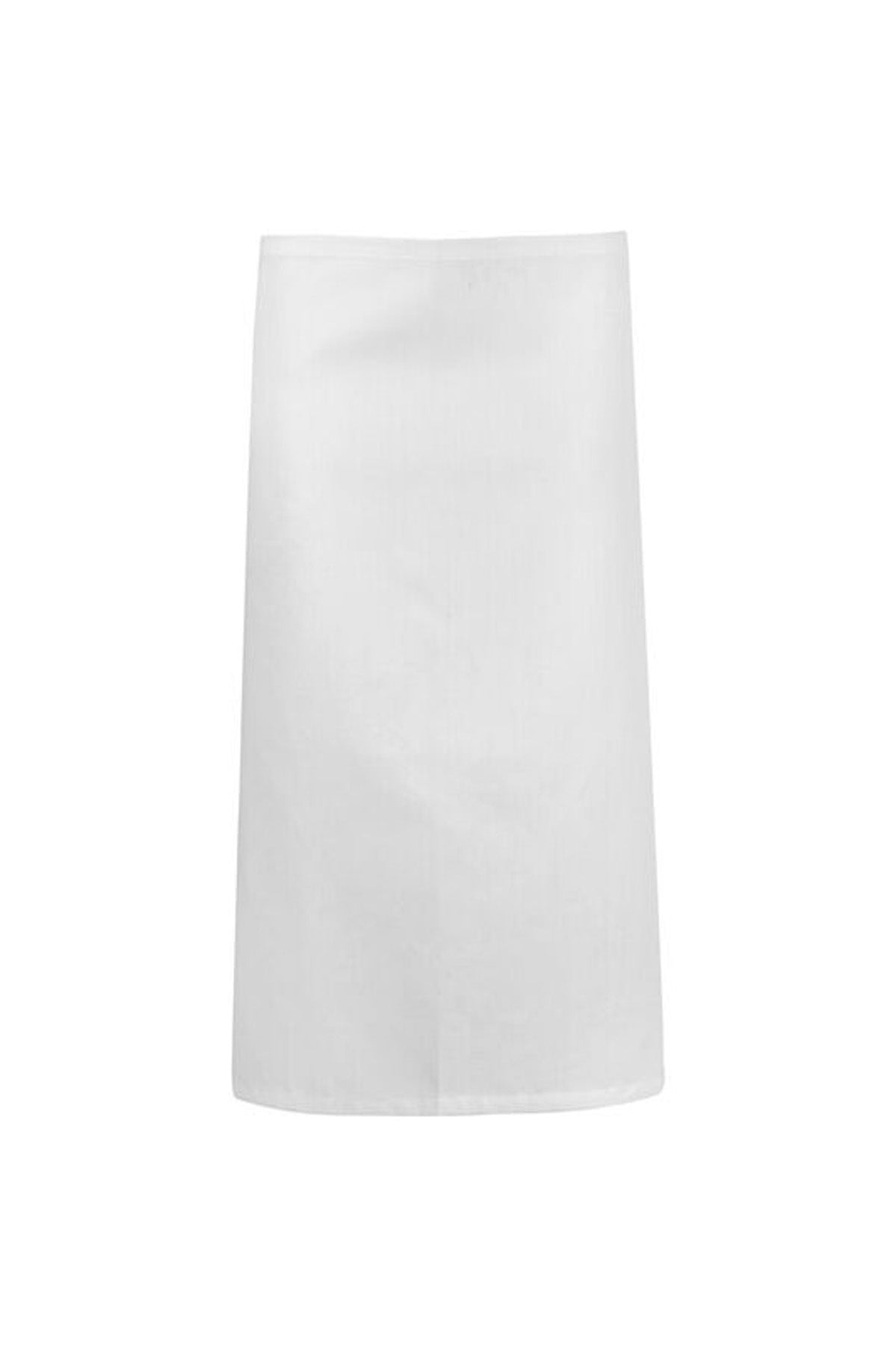 3/4 Length Apron - White