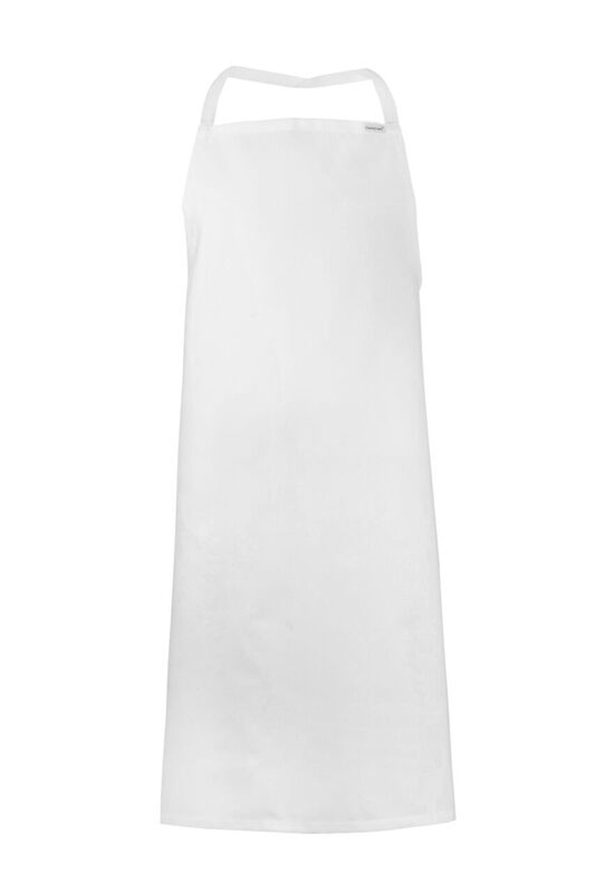 Full Bib Apron - White