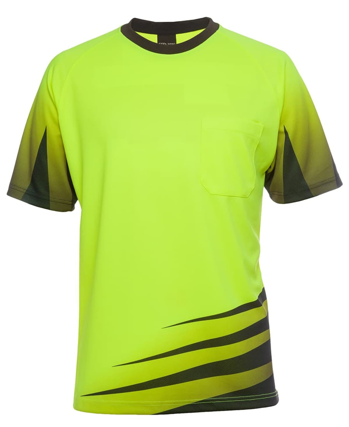 JB's Hi Vis Rippa Sub Tee - Lime/Black