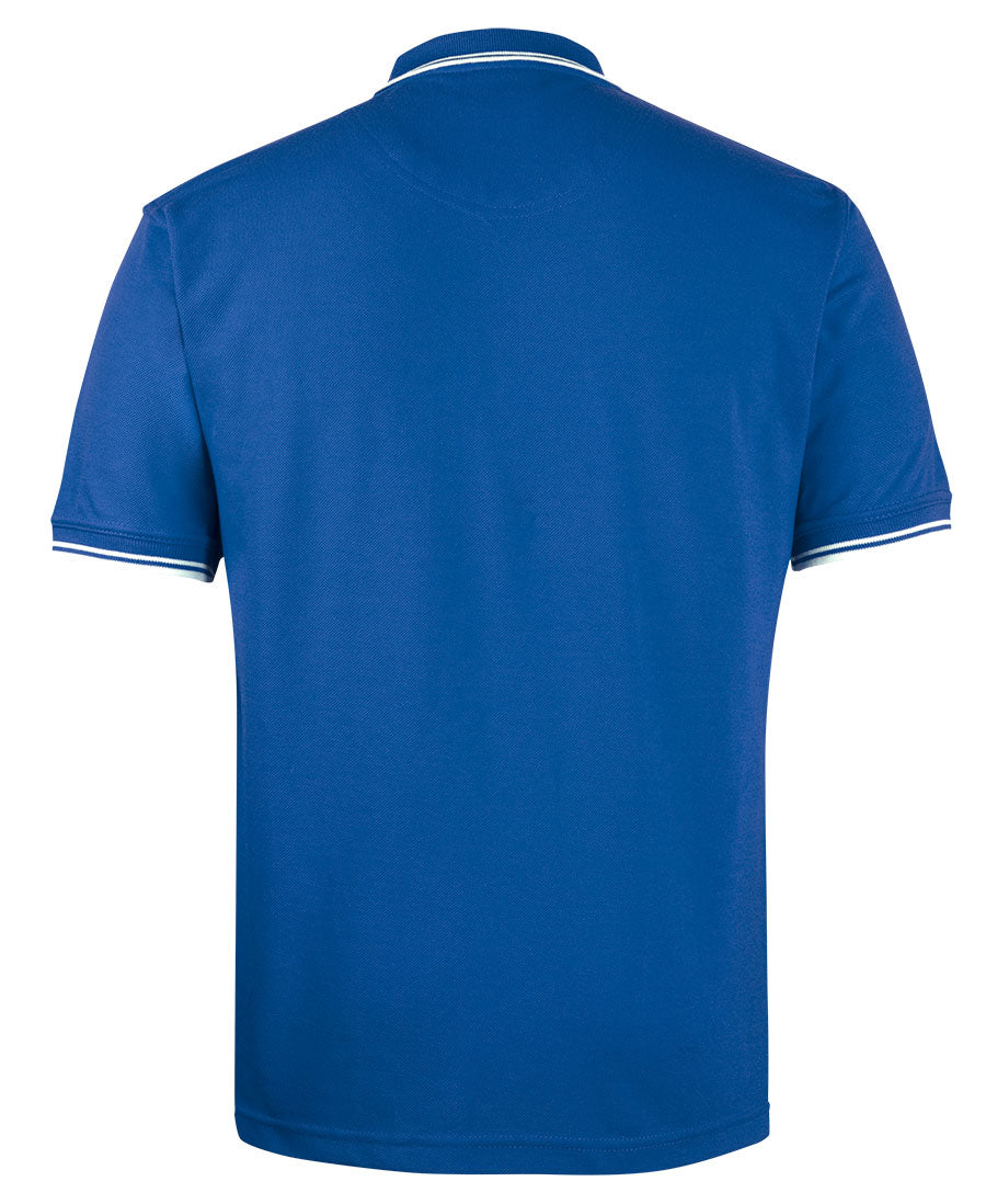 JB's Contrast Polo - Royal/White - Back