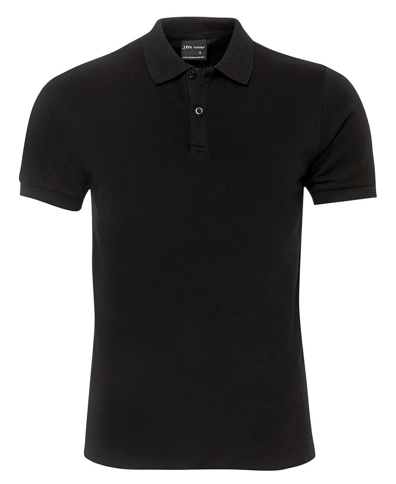 JB's Fitted Polo - Black - Front