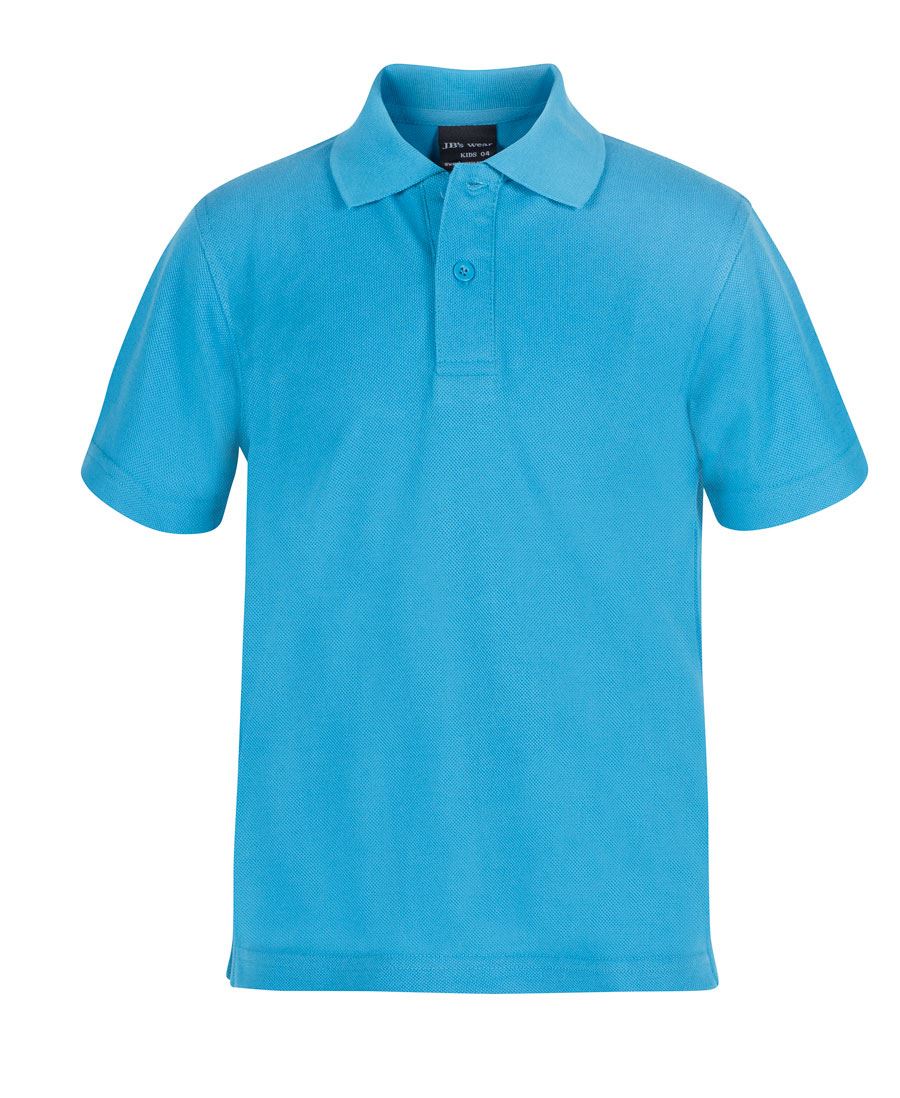 JB's Kids 210 Polo - Aqua - Front