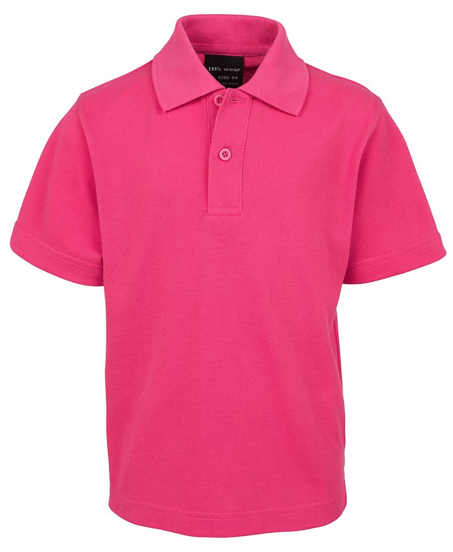 JB's Kids 210 Polo - Hot Pink - Front