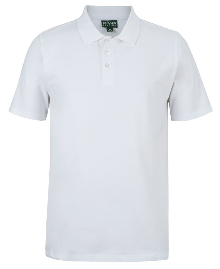 Colours of Cotton C of C COTTON S/S STRETCH POLO 2STS