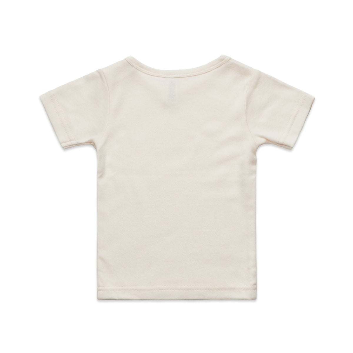 Organic Infant Wee Tee 3001 - Natural - Back