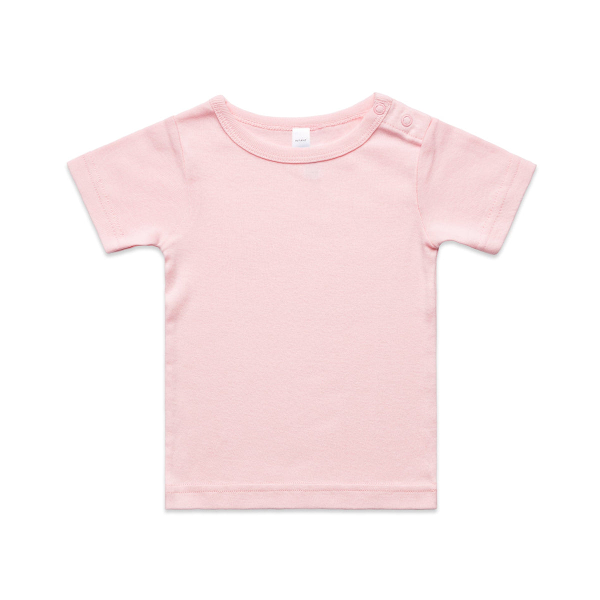 Organic Infant Wee Tee 3001 - Pink - Front