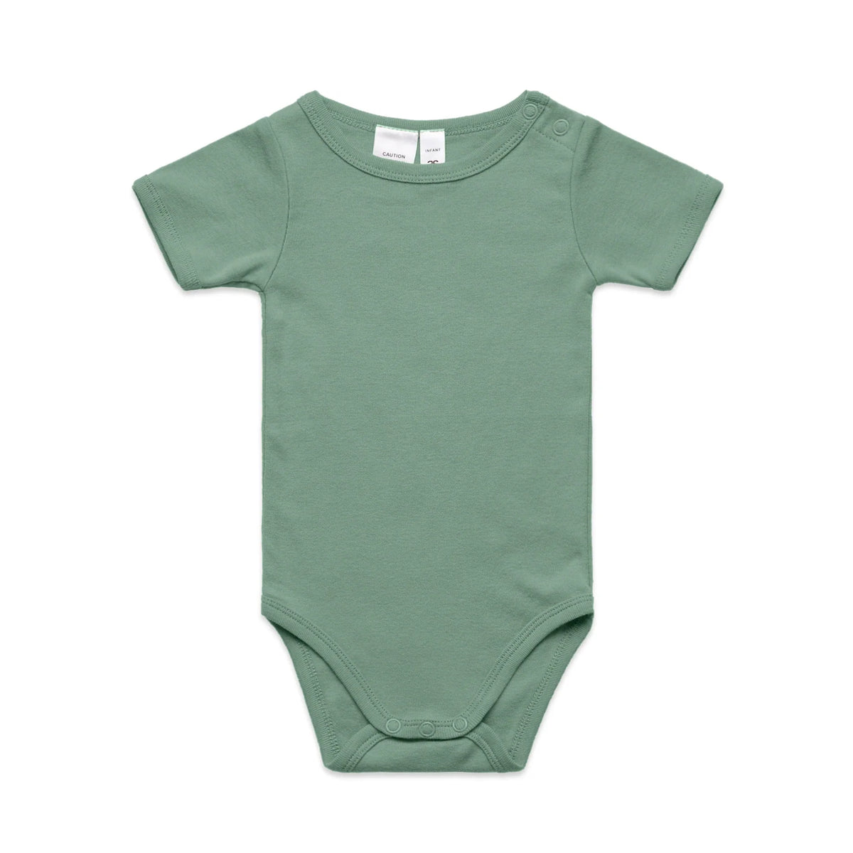 Organic Infant Mini-Me One-Piece 3003 - Sage - Front