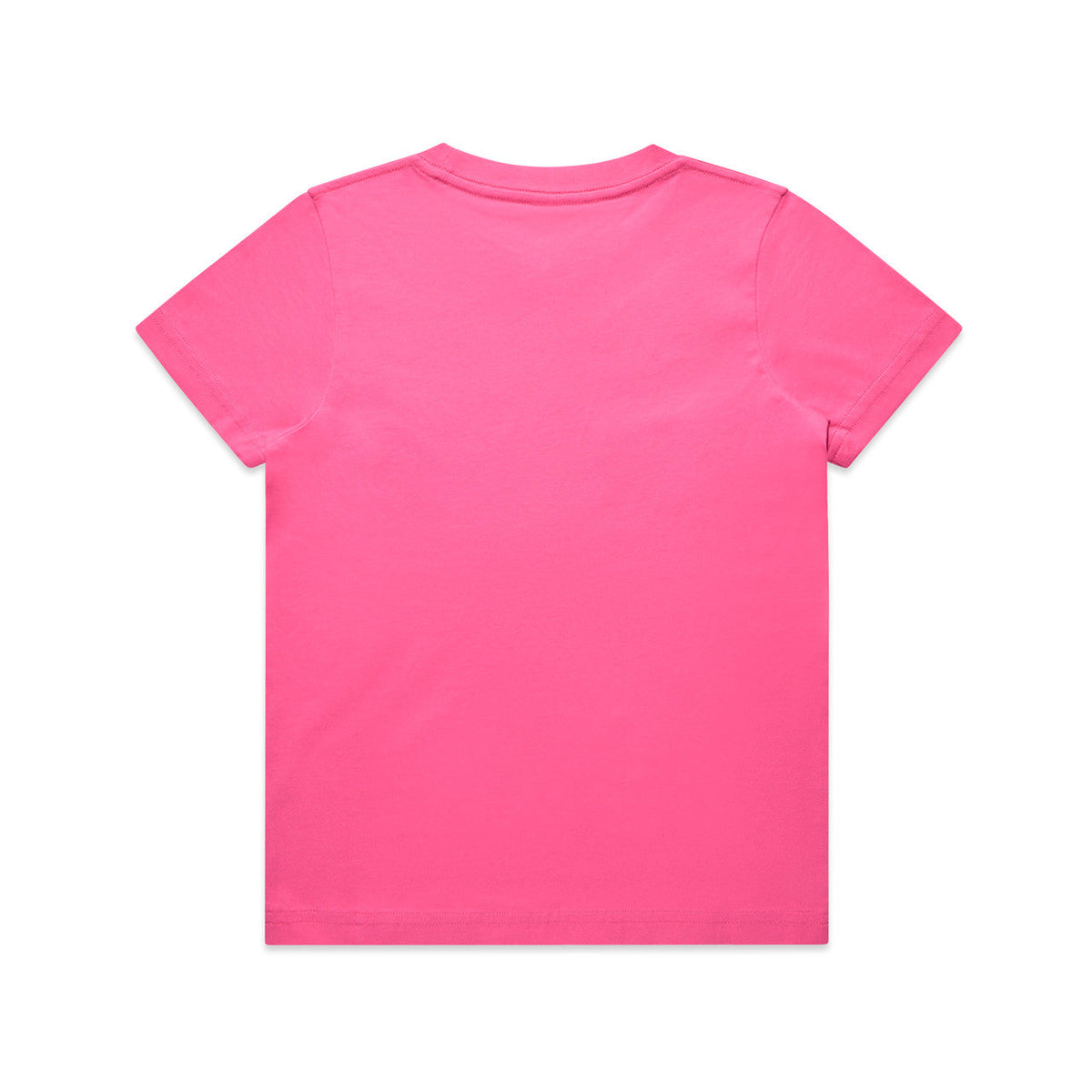 Kids Staple Tee - Charity pink - Back
