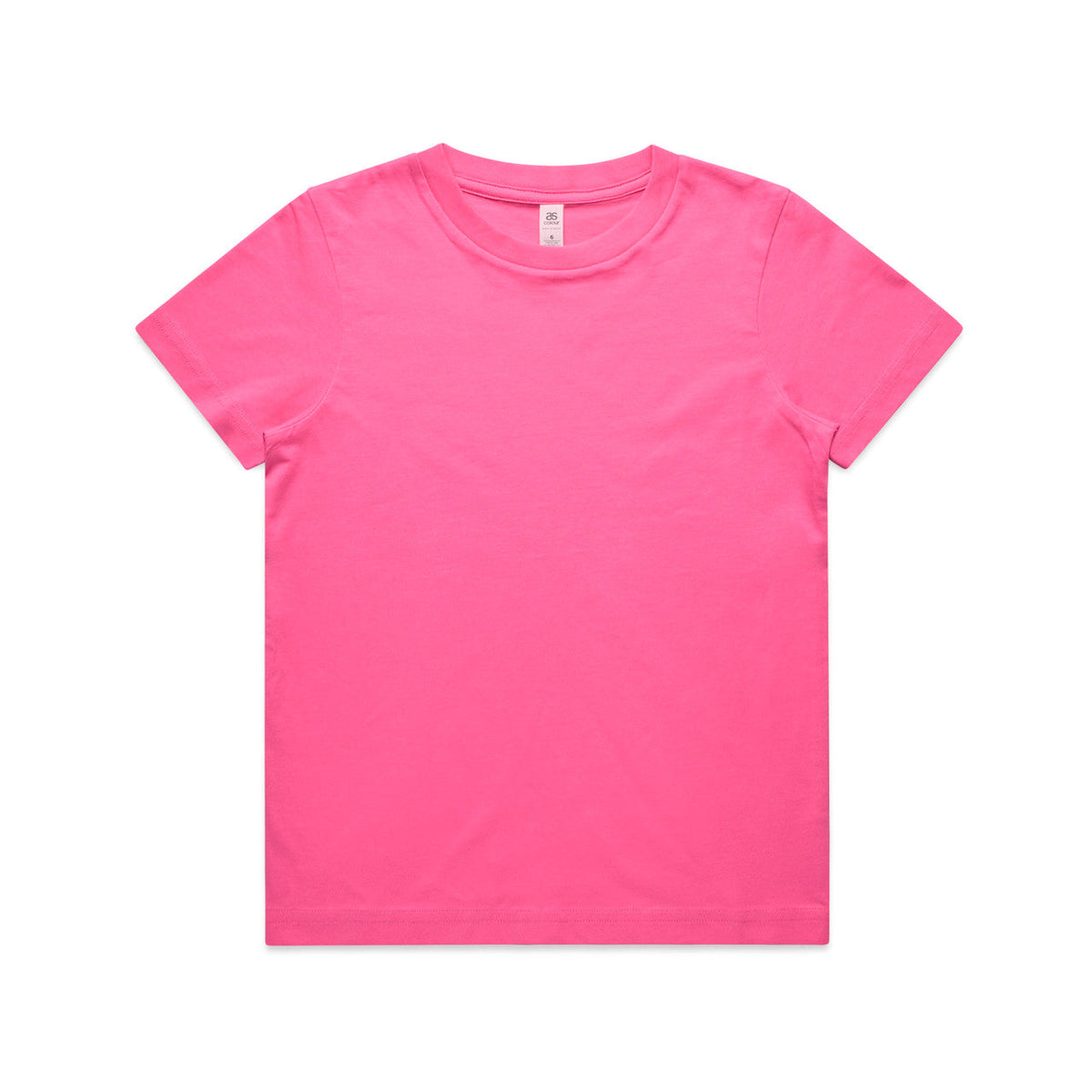 Kids Staple Tee - Charity pink