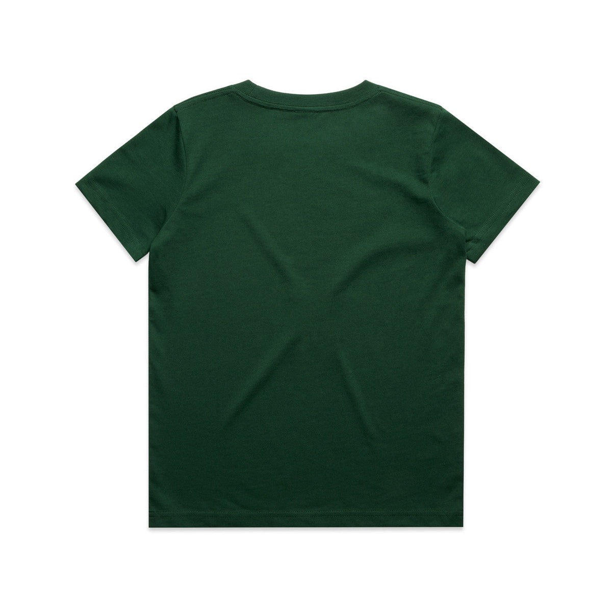 Kids Staple Tee - Forest green - Back