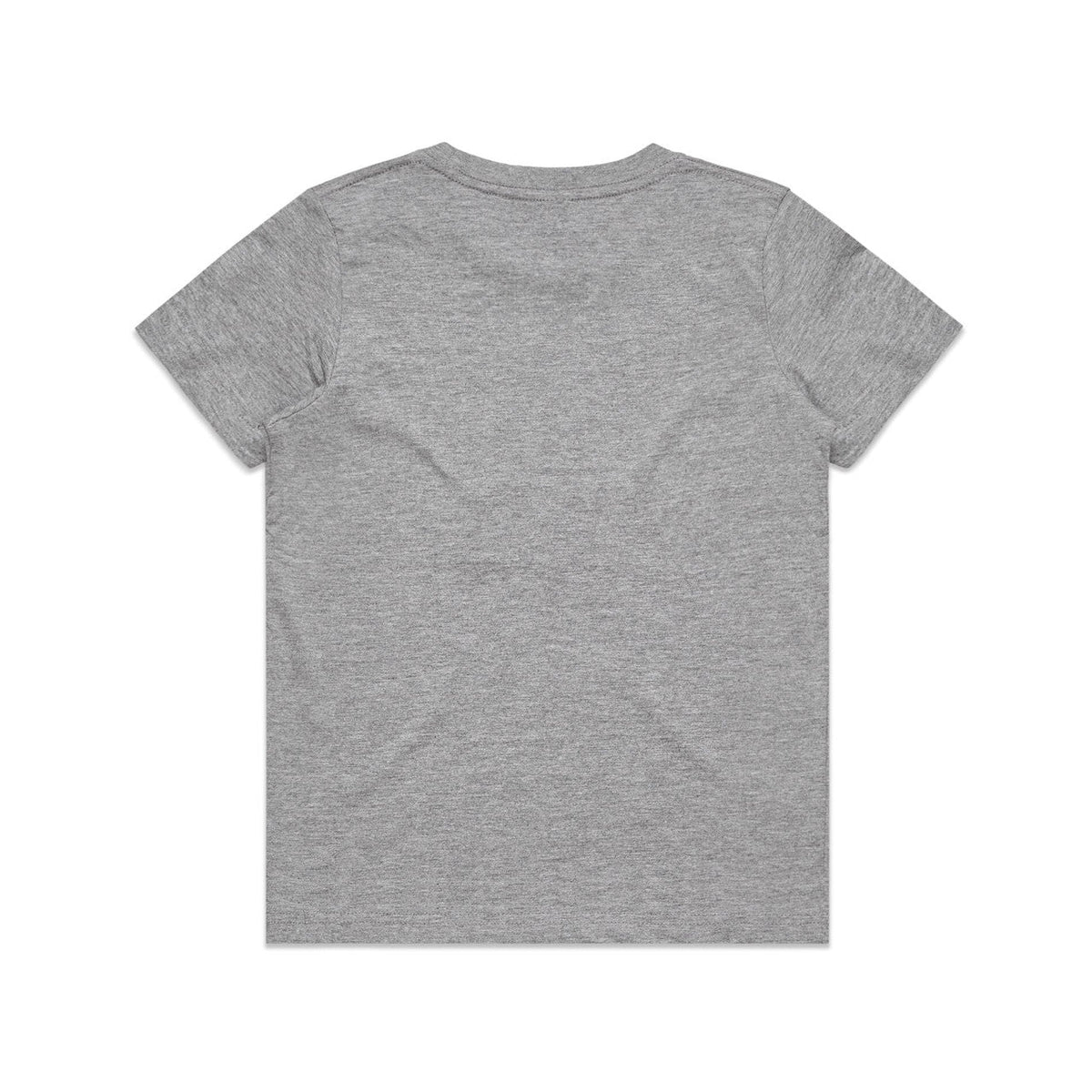 Kids Staple Tee - Grey marle - Back