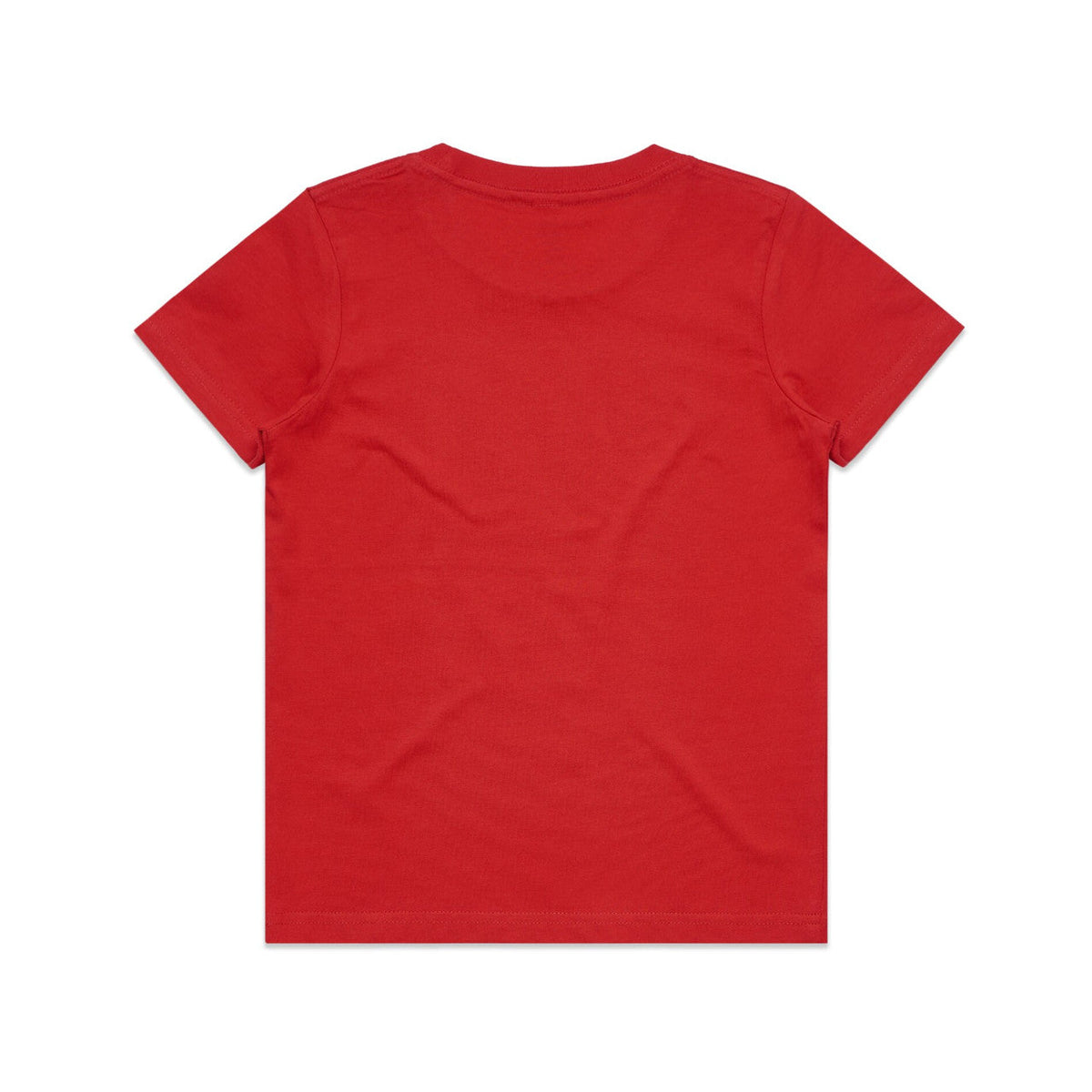 Kids Staple Tee - Red - Back