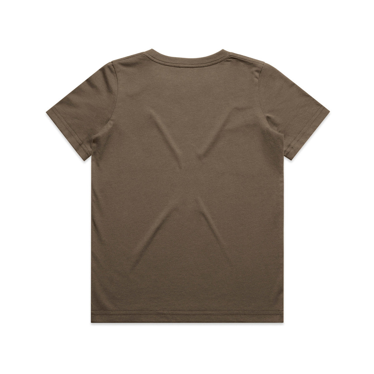 Kids Staple Tee - Walnut - Back