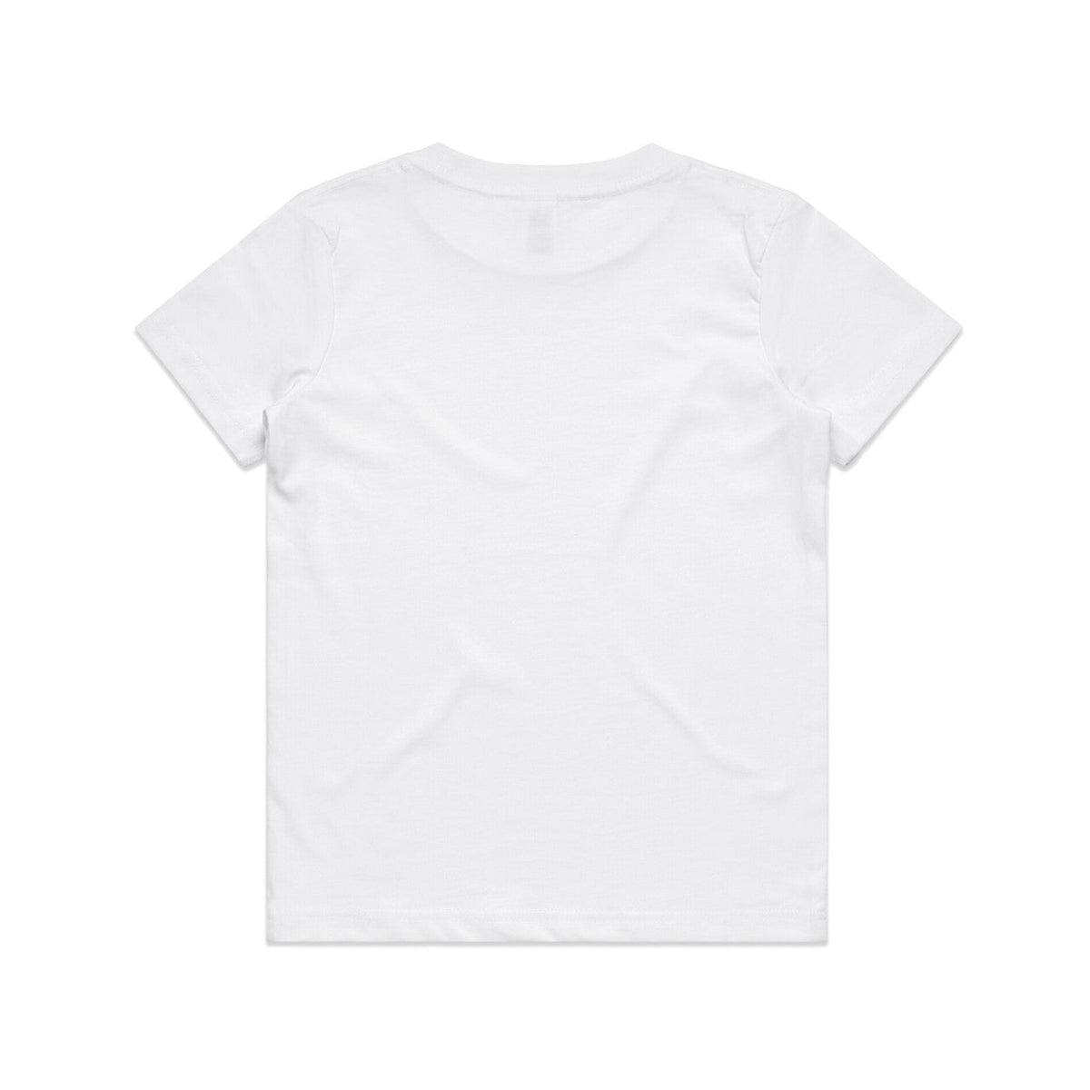 Kids Staple Tee - White - Back