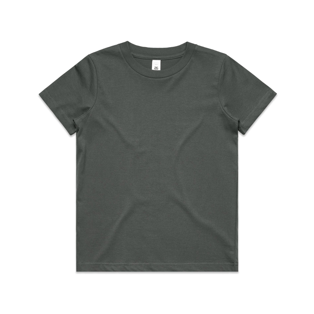 Youth Staple Tee 3006 - Charcoal - Front