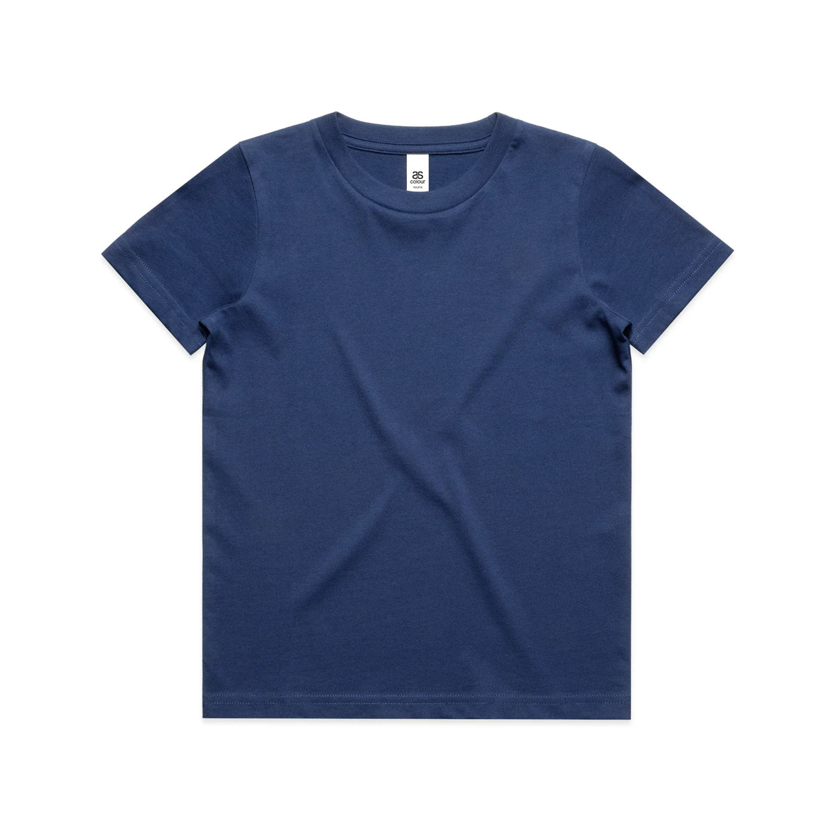 Youth Staple Tee 3006 - Cobalt - Front
