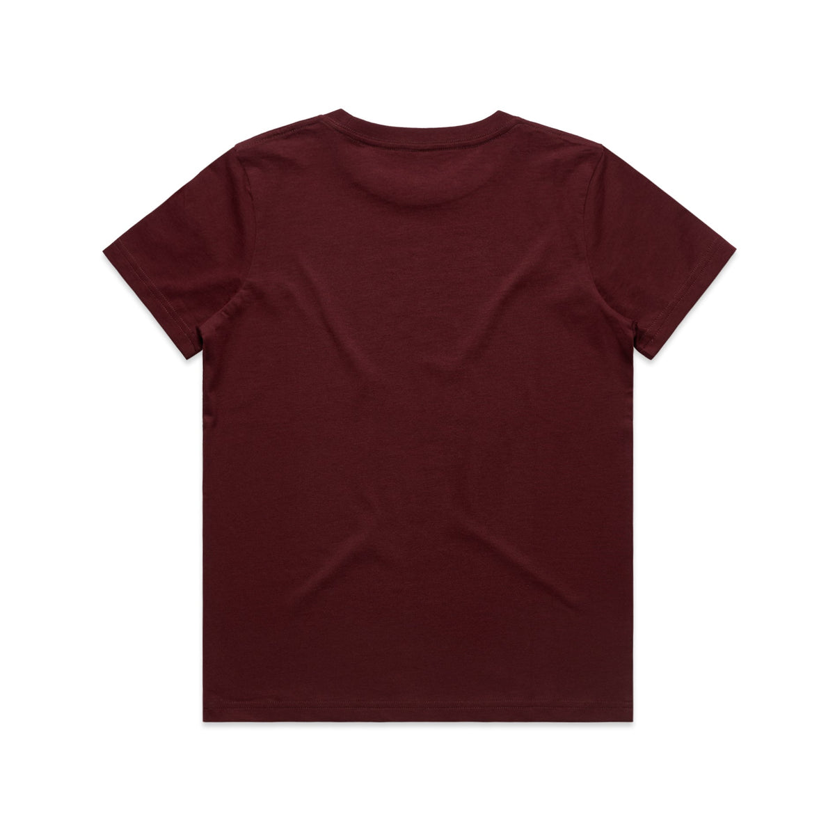 Youth Staple Tee 3006 - Burgundy - Back