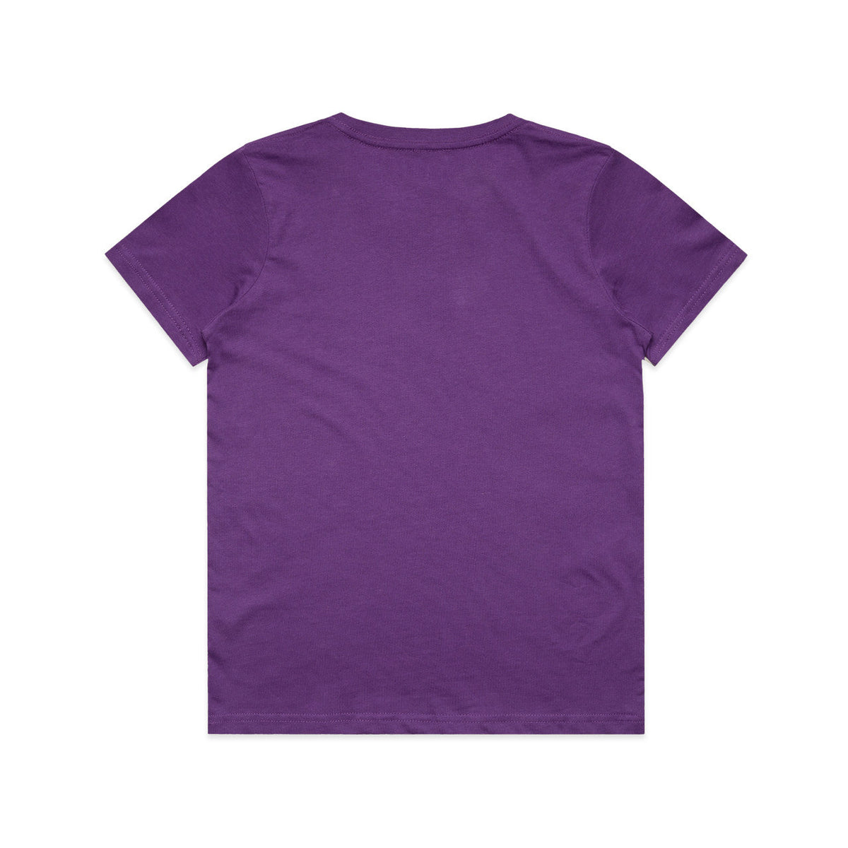 Kids Staple Tee - Purple - Back