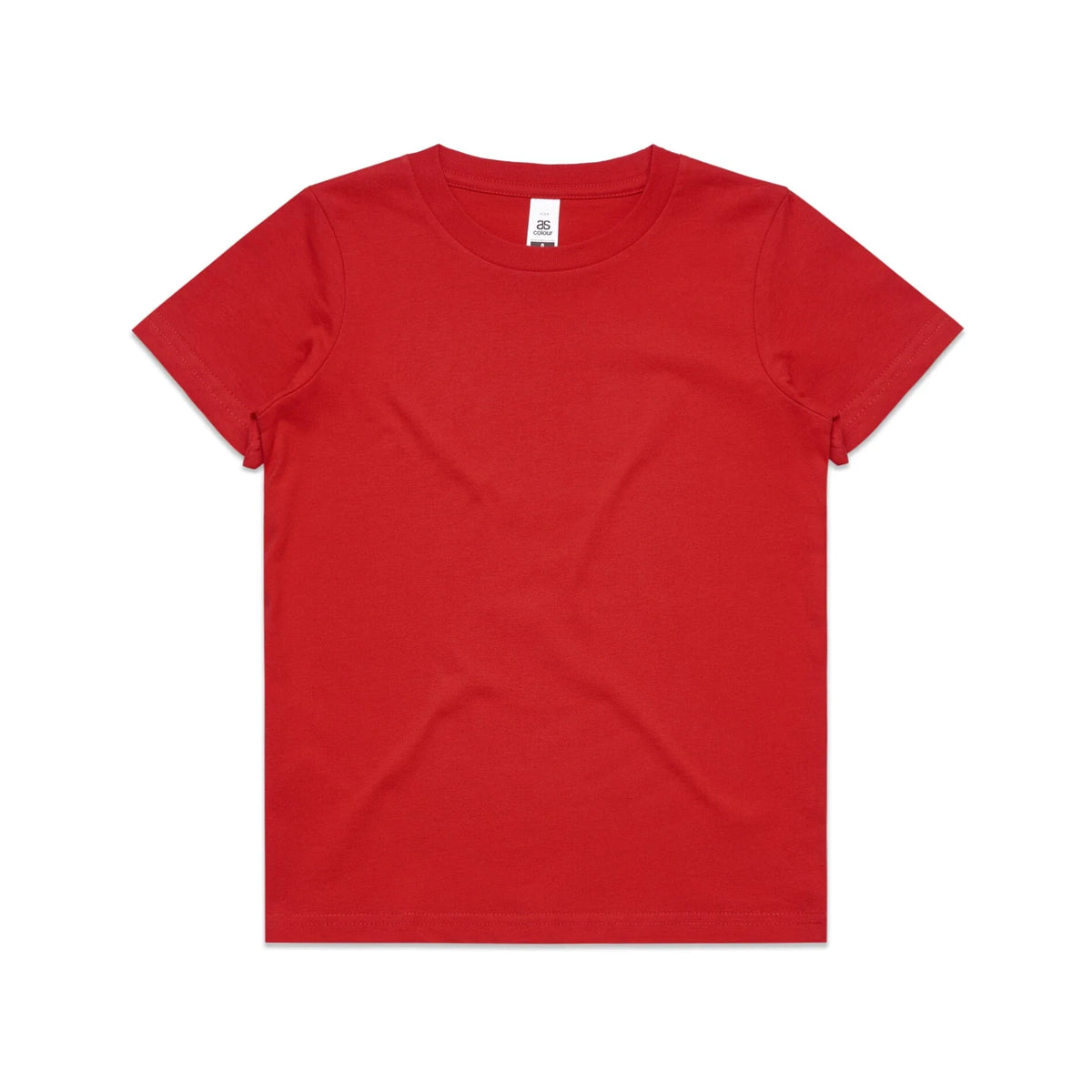 Youth Staple Tee 3006 - Red - Front