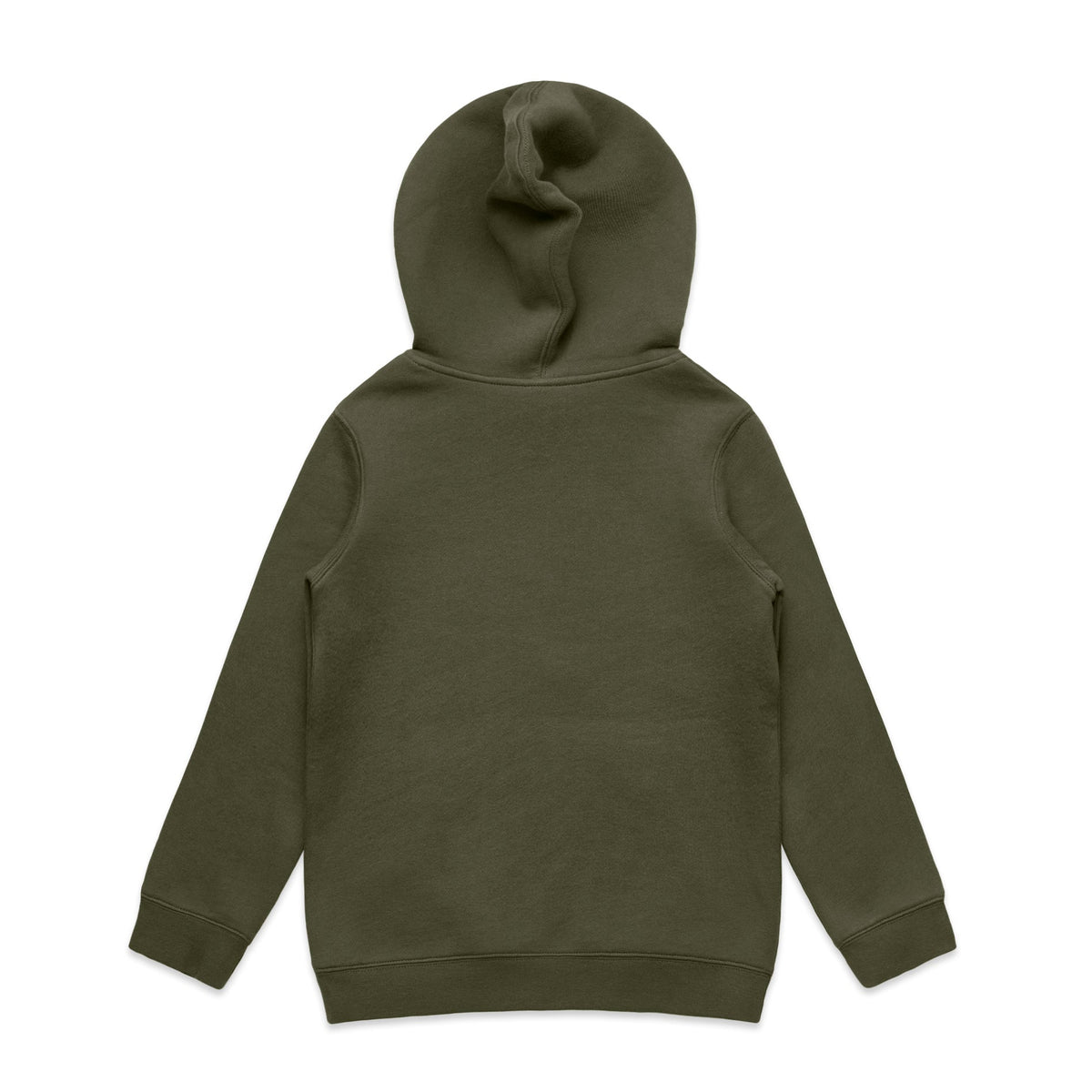 Youth Supply Hood 3033 - Army - Back