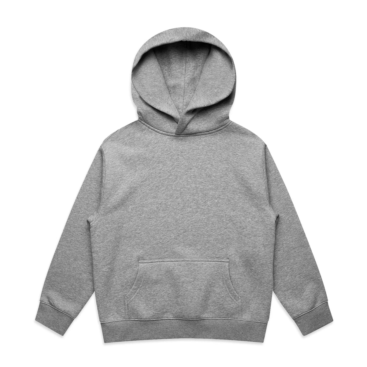 Youth Relax Hood 3037 - Grey Marle - Front