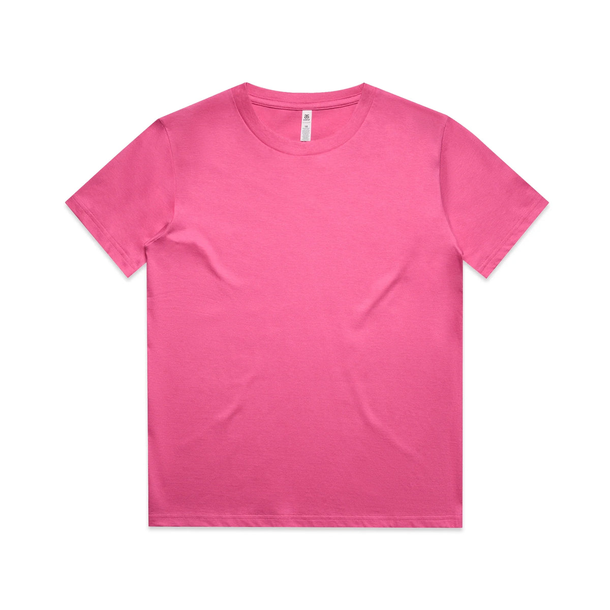 Kids Block Tee 3050 - Charity Pink - Front