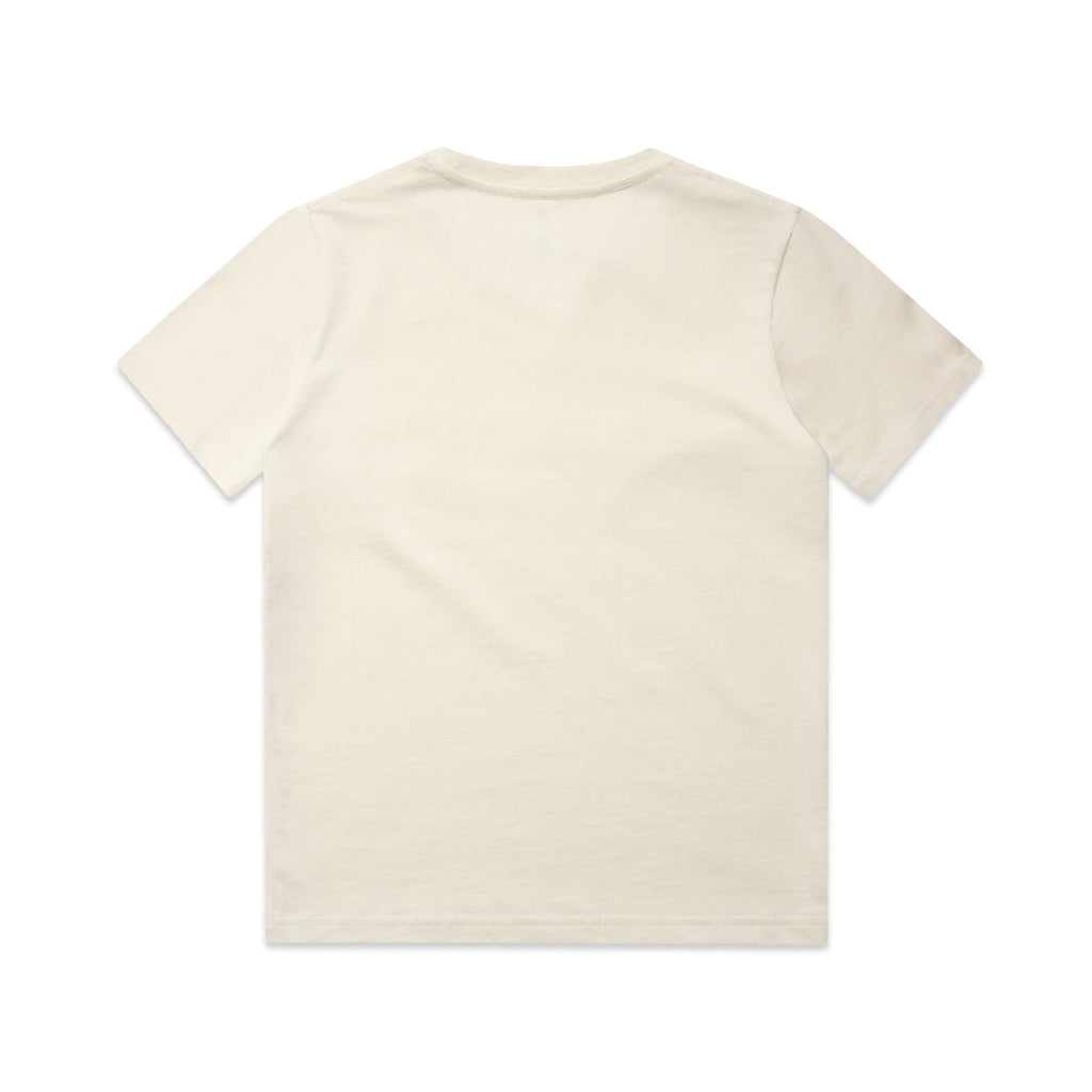 Kids Block Tee 3050 - Ecru - Back