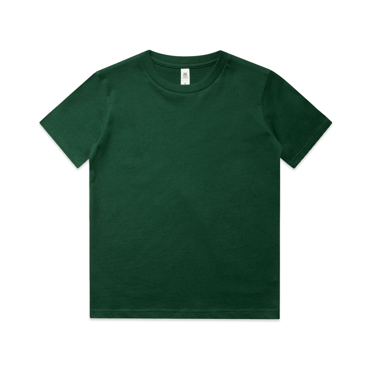 Kids Block Tee 3050 - Forest Green - Front