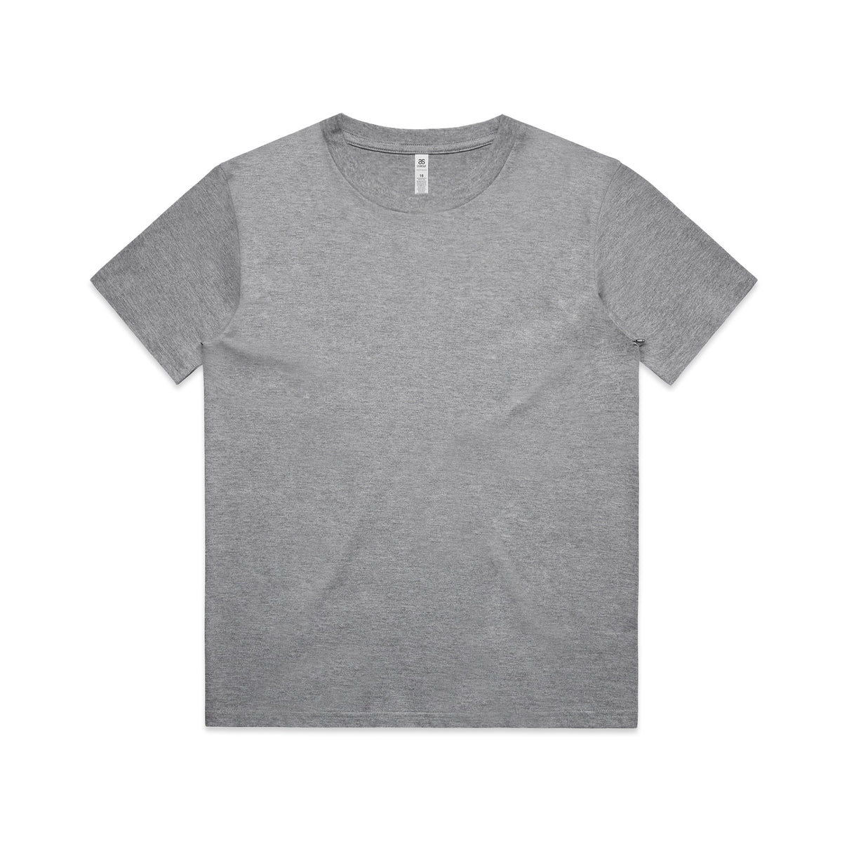 Kids Block Tee 3050 - Grey Marle - Front