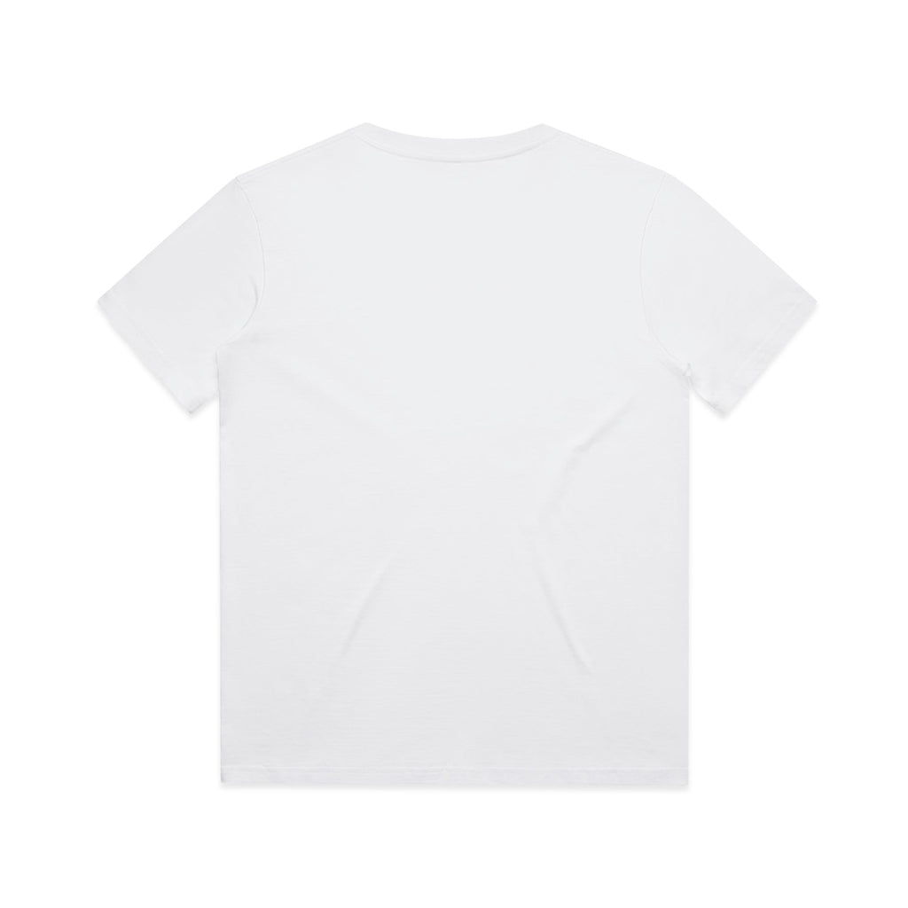 Kids Block Tee 3050 - White - Back