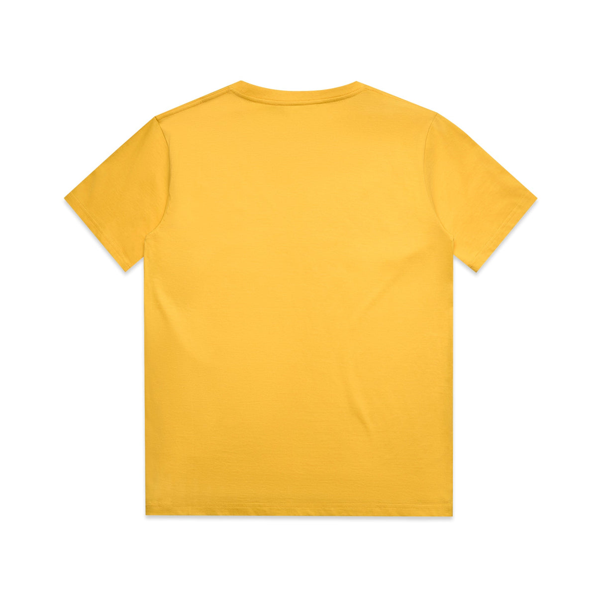 Kids Block Tee 3050 - Yellow - Back