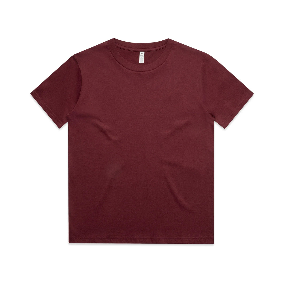 Youth Block Tee 3051T - Burgundy - Front