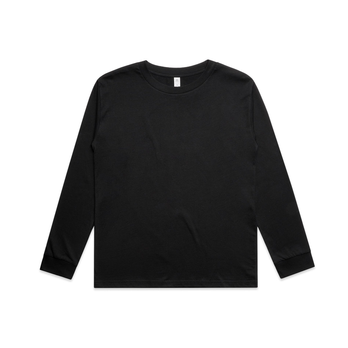 Kids Classic L/S Tee 3062 - Black - Front