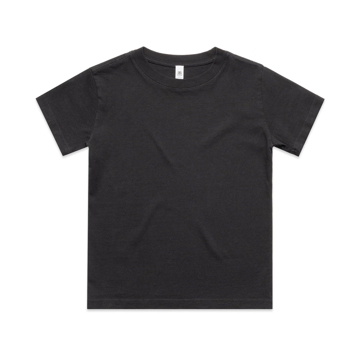 Youth Heavy Faded Tee 3071 - Faded Black - Front