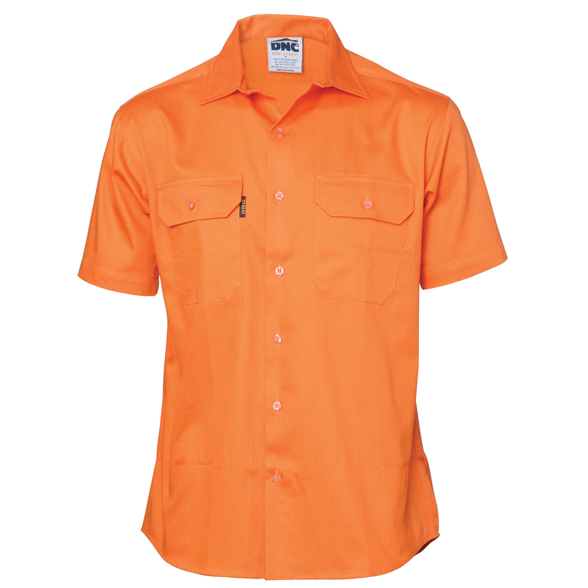 DNC Workwear Cool-Breeze Work Shirt - Short Sleeve 3207