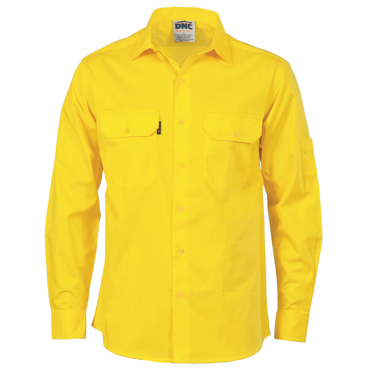 DNC Workwear Cool-Breeze Work Shirt- Long Sleeve 3208