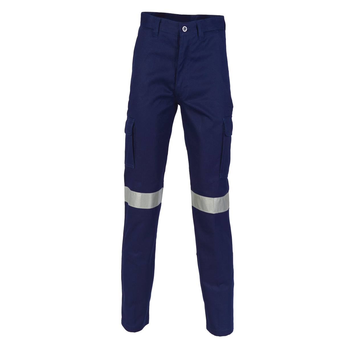 DNC Workwear Cotton Drill Cargo Pants With CSR R/Tape 3319