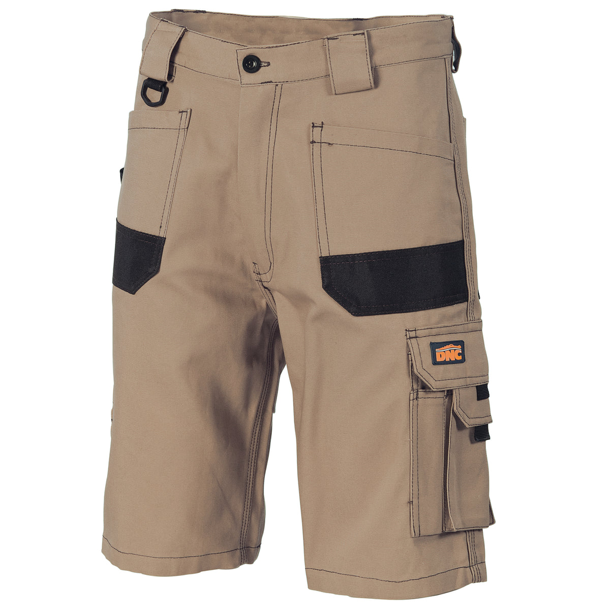DNC Workwear Duratex Cotton Duck Weave Cargo Shorts 3334