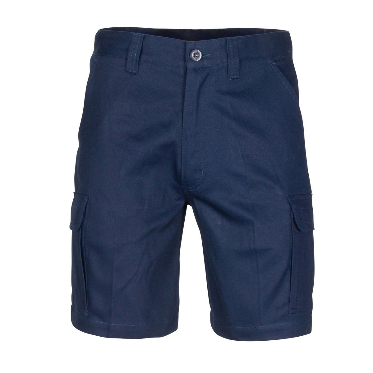 DNC Workwear Middle Weight Cotton Double Slant Cargo Shorts with Shorter Leg Length 3358