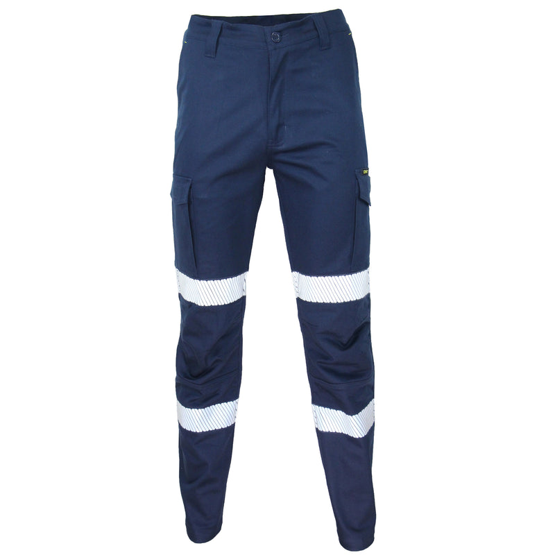DNC Workwear SlimFlex Cushioned Knee Pads Bio-Motion Segment Taped Cargo pants 3372
