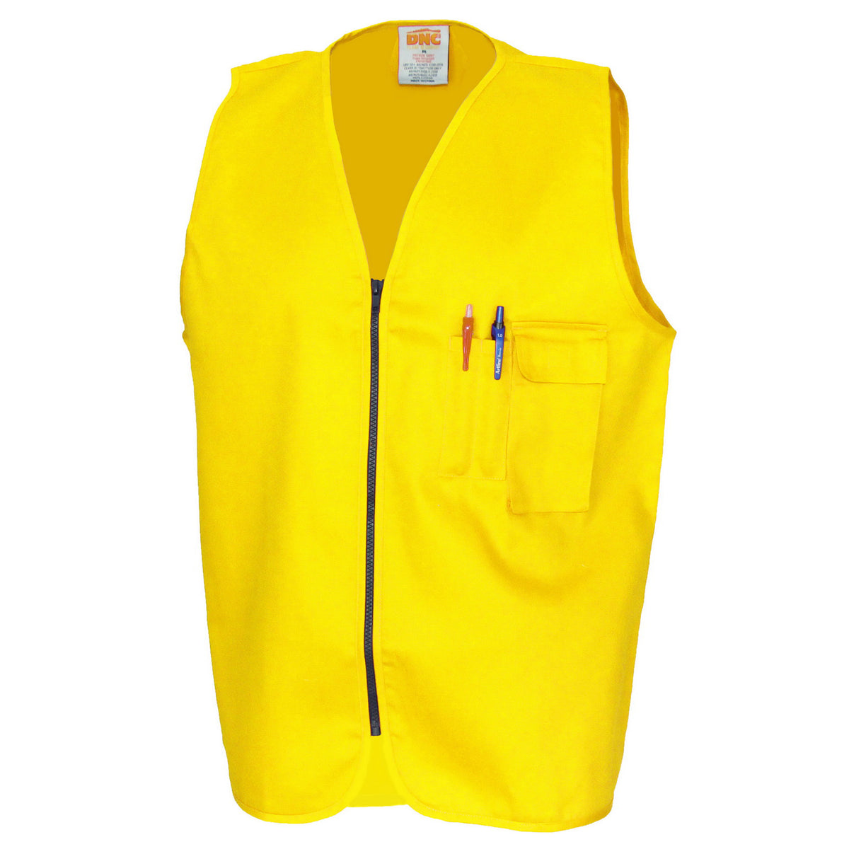 DNC Workwear Patron Saint Flame Retardant Drill ARC Rated Safety Vest 3403