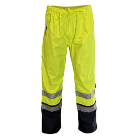 DNC Workwear HiVis FR & HRC2 D/N Rain Pants 3472