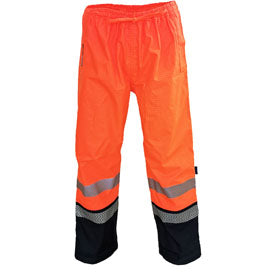 DNC Workwear HiVis FR & HRC2 D/N Rain Pants 3472