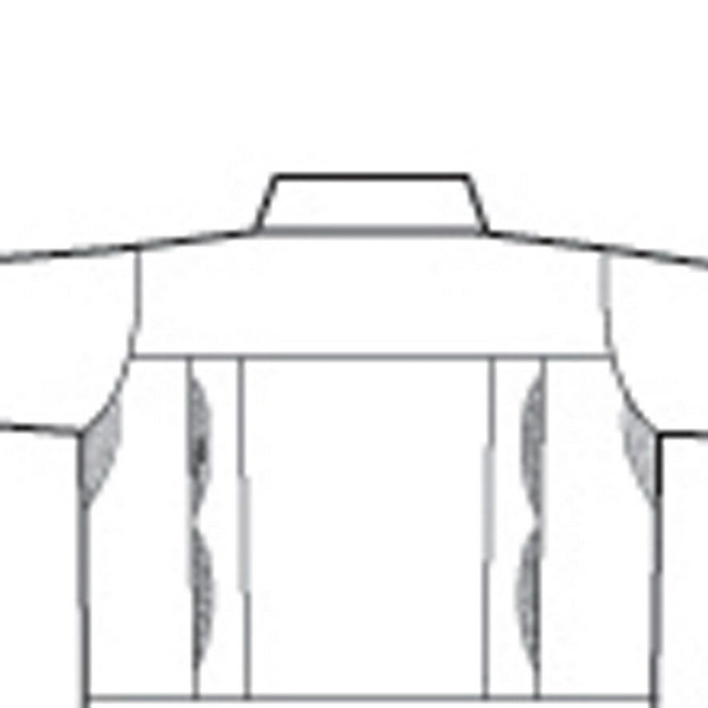 HiVis Cool-Breeze Vertical Vented Cotton Shirt - Long sleeve 2