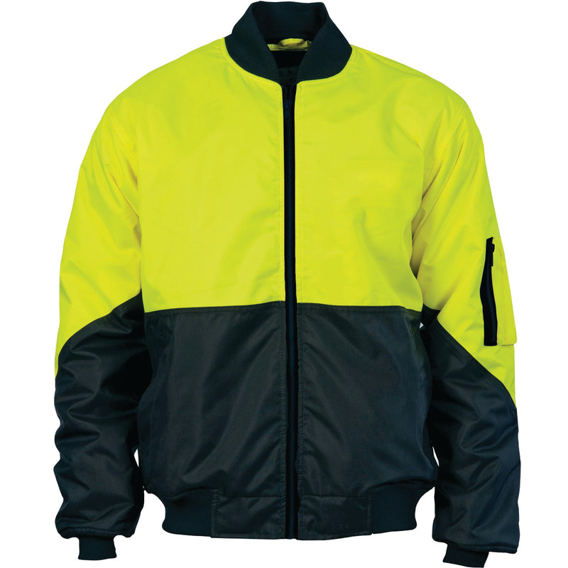 DNC Workwear HiVis Two Tone Day Bomber Jacket 3761