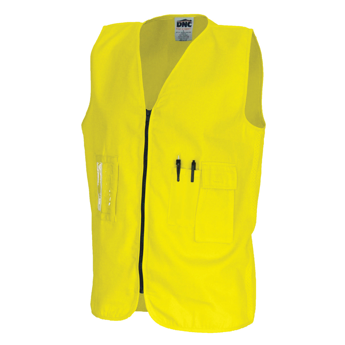 DNC Workwear Daytime Cotton Safety Vest 3808