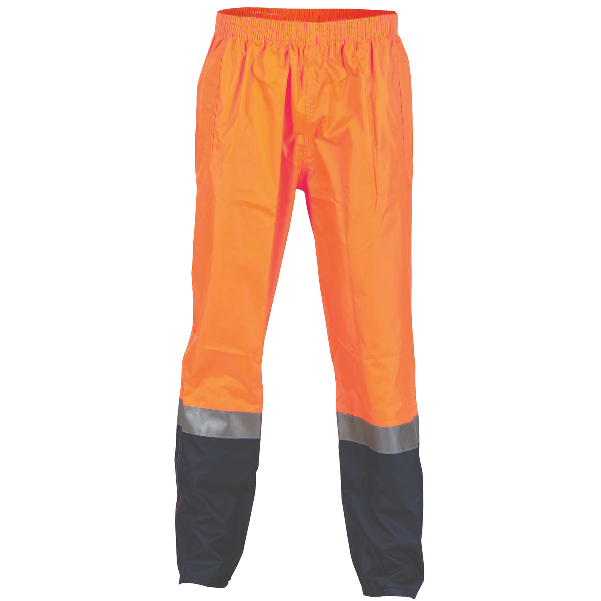DNC Workwear HiVis Two Tone Lightweight Rain Pants with CSR R/Tape 3880