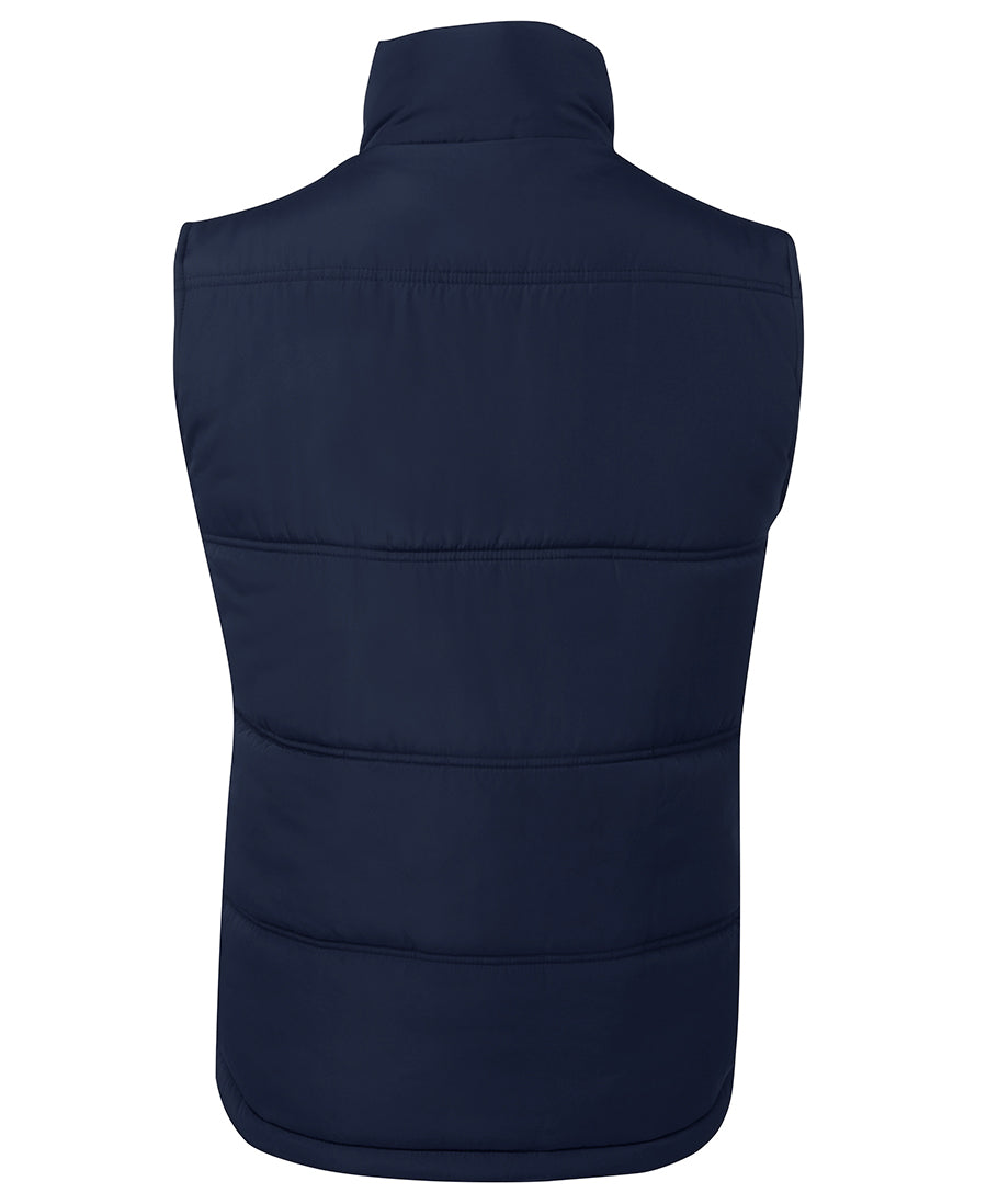 JB's Adventure Puffer Vest - Navy/Grey - Back