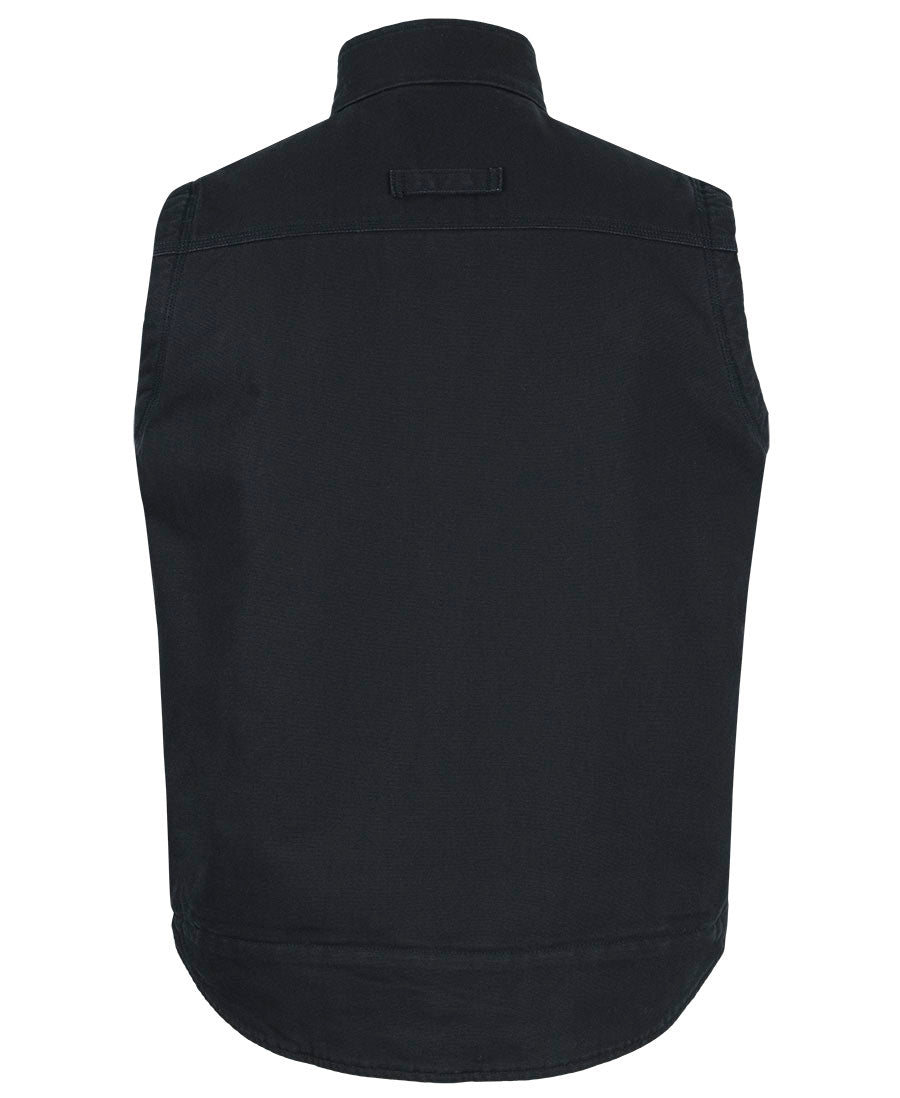 C of C Barn Vest - Black - Back